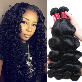 Sweetie Malaysian Loose Wave Virgin Hair 3 Bundle Deals - ExcellentVirginHair