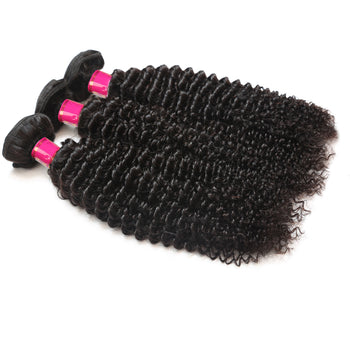 Sweetie Brazilian Kinky Curly Virgin Hair 3 Bundles Brazilian Curly Human Hair - ExcellentVirginHair