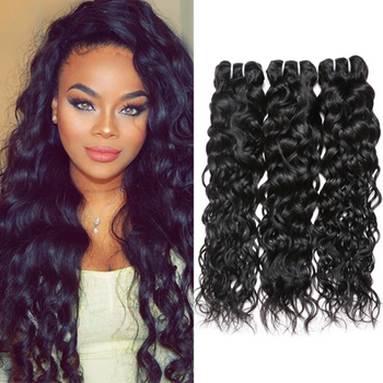 Ama Brazilian Virgin Hair Water Wave 3 Bundles - ExcellentVirginHair