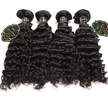 Funmi Peruvian Deep Wave Virgin Hair 4 Bundles Wholesale Price - ExcellentVirginHair