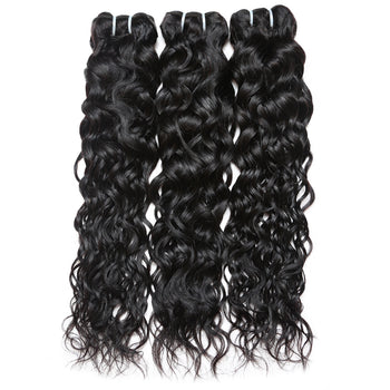 Ama Malaysian 3 Bundles Virgin Water Wave Hair - ExcellentVirginHair