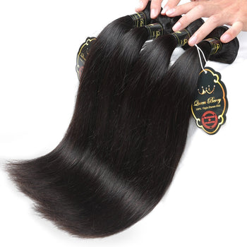 Funmi Malaysian Straight Virgin Human Hair 4 Bundles Wholesale Price - ExcellentVirginHair