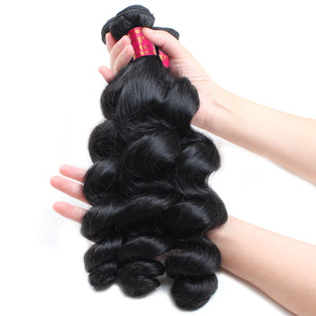 Sweetie Best Selling 3 Bundles Brazilian Loose Wave Mink Hair Weave 3 Bundles - ExcellentVirginHair