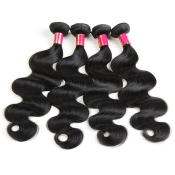 Sweetie Unprocessed Peruvian Body Wave 4 Bundles Cheap Peruvian Virgin Body wave Hair