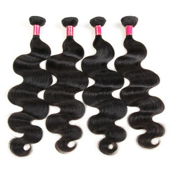 Sweetie Brazilian Body Wave Virgin Hair 4 Bundle Deals Unprocessed Virgin Brazilian Hair - ExcellentVirginHair