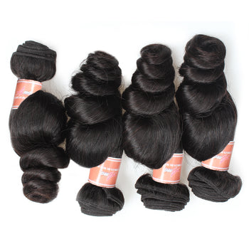 Ama Wholesale Peruvian Virgin Hair Loose Wave Human Hair Extension - ExcellentVirginHair