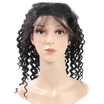 Peruvian Deep Wave Virgin Hair Lace Front Wigs 1pc/lot - ExcellentVirginHair