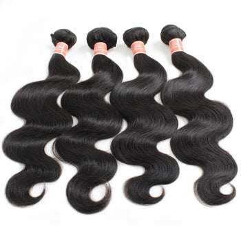 Ama Malaysian 4 Bundles Body Wave Virgin Human Hair - ExcellentVirginHair