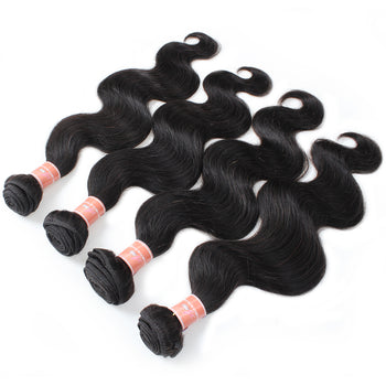 Ama Peruvian Body Wave Unprocessed Human Hair 4 Bundles - ExcellentVirginHair