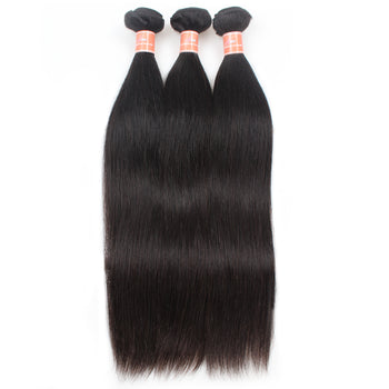 Ama Indian Virgin Straight Human Hair 3 Bundles - ExcellentVirginHair